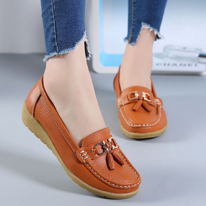 Dominic – Oversized Flat-Bottom Casual Shoes