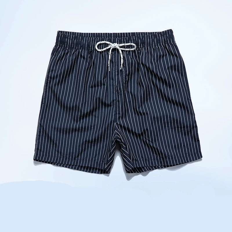 Herren Strandshorts mit Streifenmuster – Lässige Badeshorts für Sommer & Freizeit
