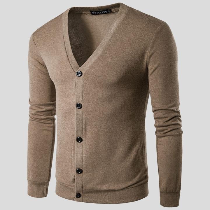Clifford – Schlichter lässiger Herrenpullover-Jacke