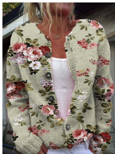 Dawn – Cardigan with 3D Print for Women