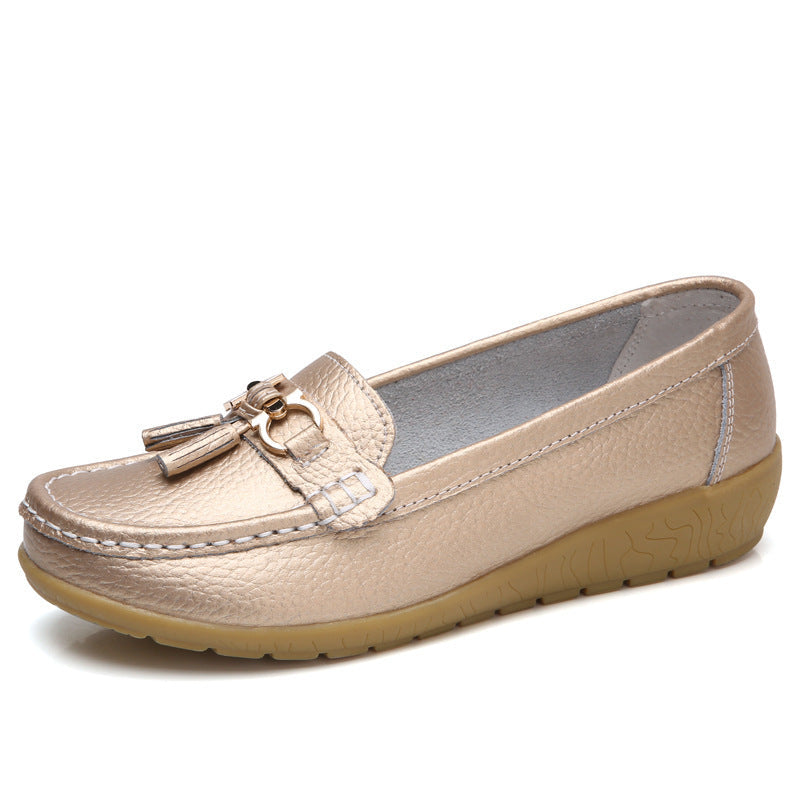 Dominic – Oversized Flat-Bottom Casual Shoes
