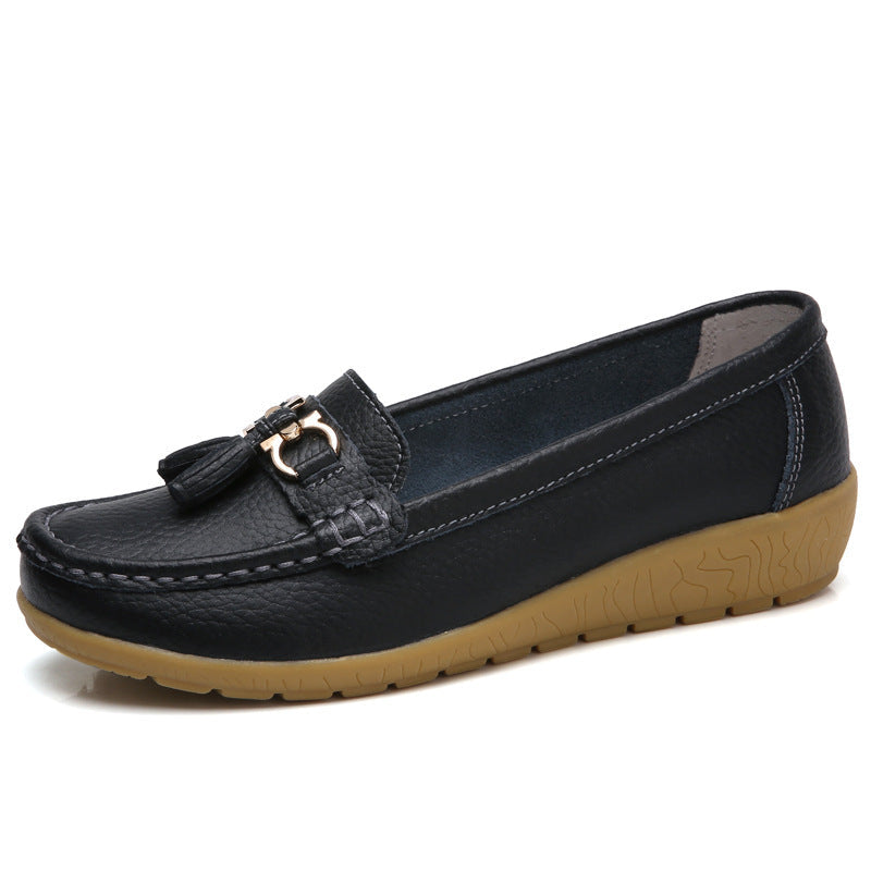 Dominic – Oversized Flat-Bottom Casual Shoes
