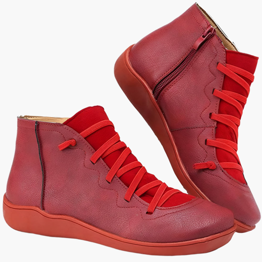 Damen Orthopädische Modische Stiefeletten für Komfort und Alltag
