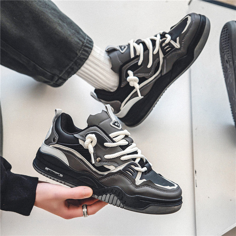 Karl – Retro casual shoes with height increase and non-slip design
