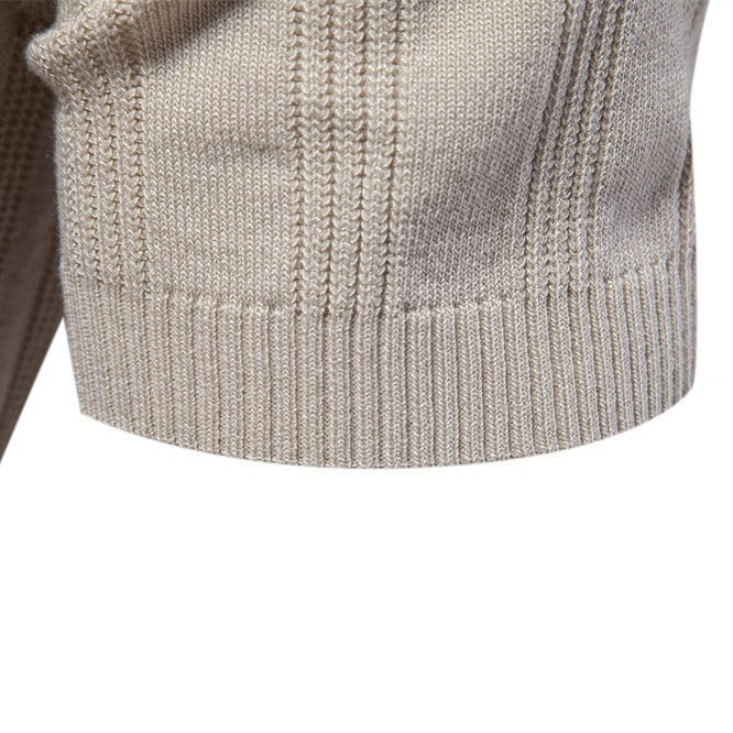 Joe – Casual men's top with zipper decoration