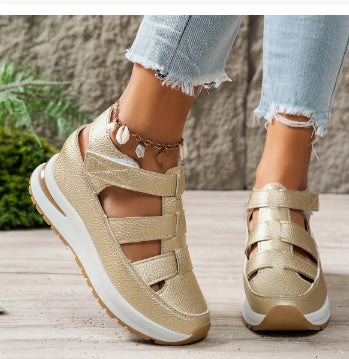 Susan – Sommer Wedge Baotou Hollow Atmungsaktive Schuhe für Damen