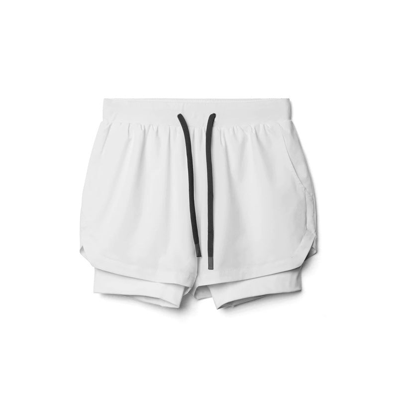 Herren Trainings- und Laufshorts für Sport und Fitness – Atmungsaktiv, Schnell Trocknend, Komfortabler Sitz