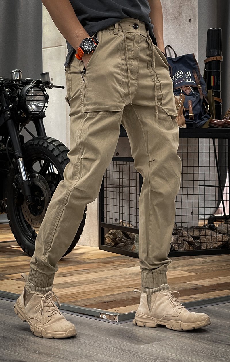 Herren Cargo Jogginghose Streetwear Urban Style Freizeit & Outdoor
