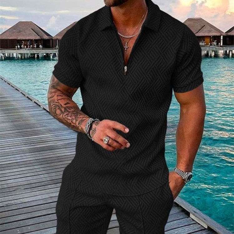 Ian – Summer Short-Sleeve Men's Suit