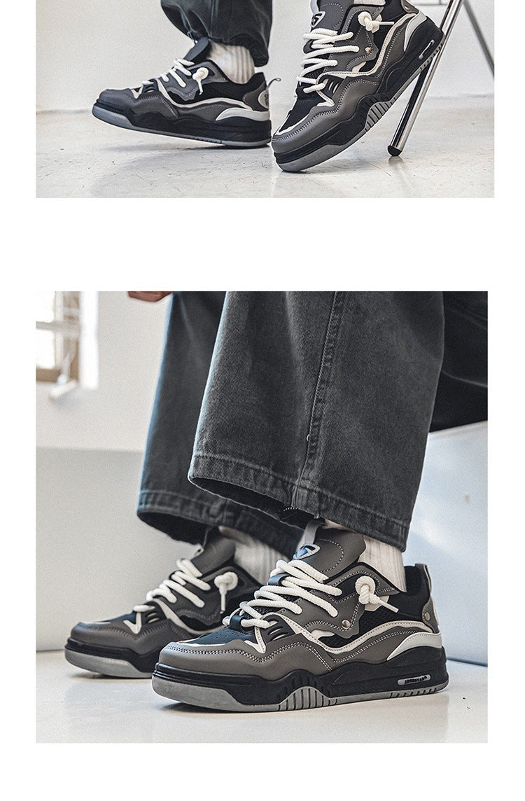 Karl – Retro casual shoes with height increase and non-slip design