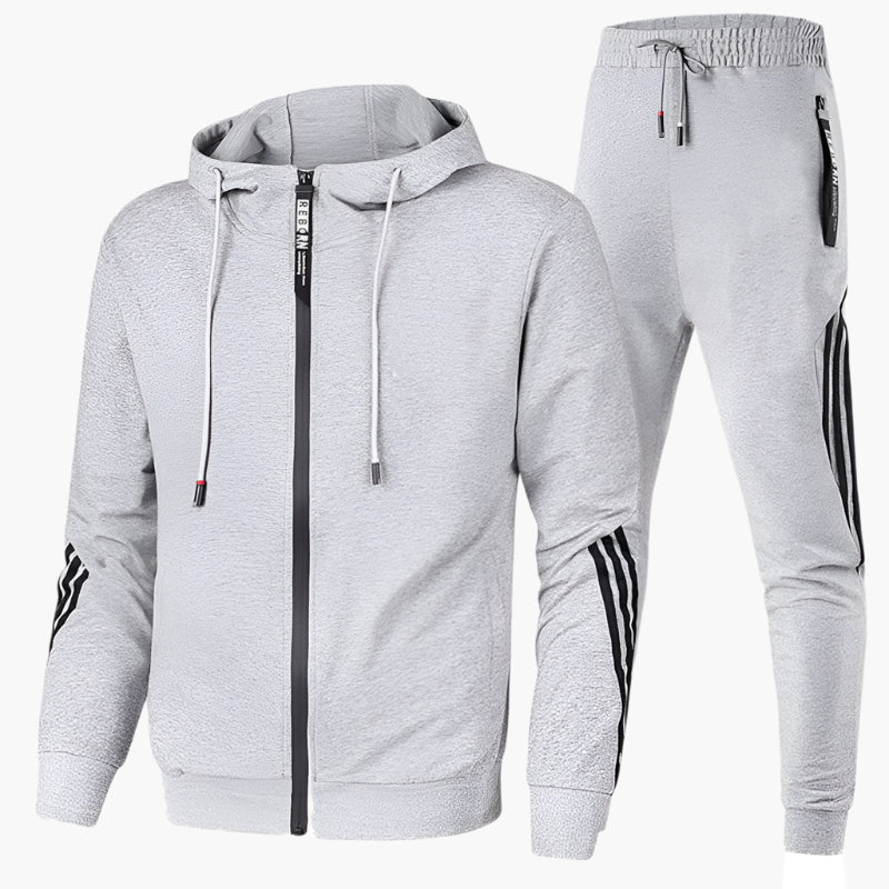 Herren Trainingsanzug Sportlich Modern Freizeit Fitness Jogginganzug