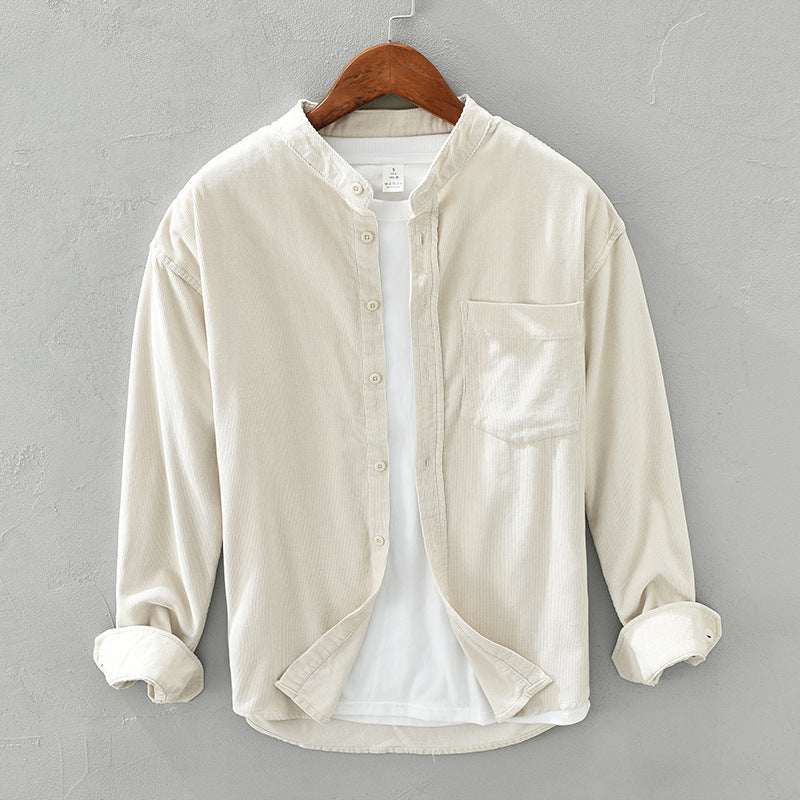 Geoff – Casual Corduroy Shirt for Men