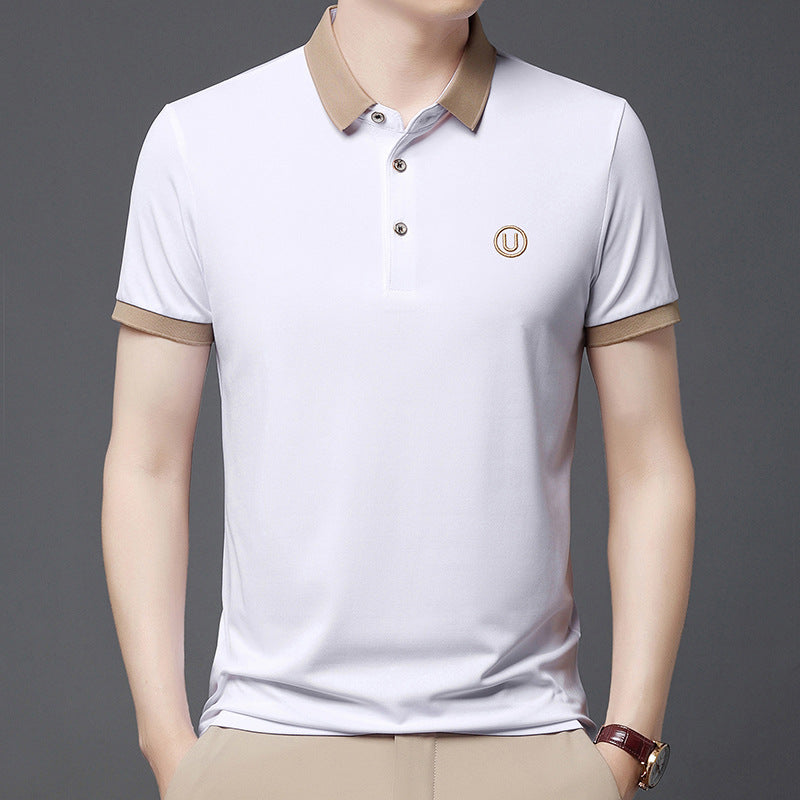 Tony – Poloshirt für Herren im Business Casual Stil mit kurzen Ärmeln