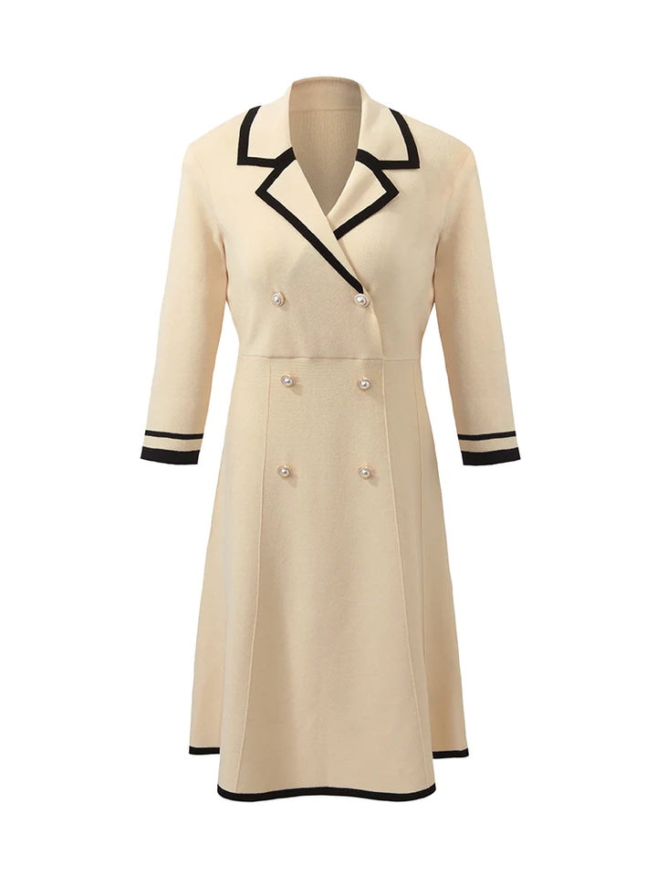 Wendy – Elegante Damen V-Ausschnitt Mini-Kleid
