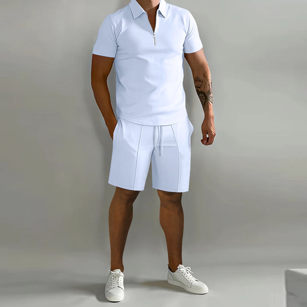 Adam – Sports suit with fashionable shorts for men