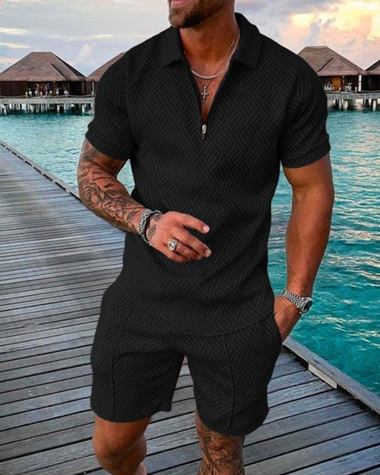 Ian – Summer Short-Sleeve Men's Suit