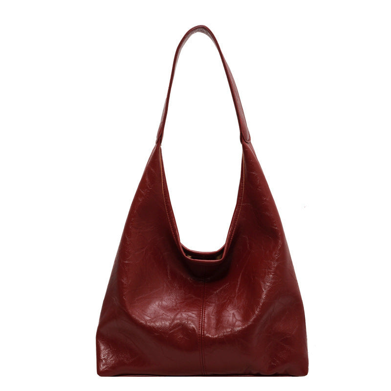 Kimberley – Vintage Designer Schultertasche mit großer Kapazität für Frauen