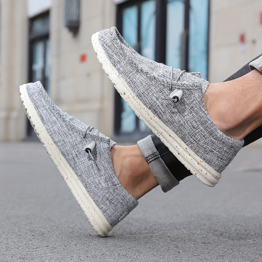 Men's casual slip-ons in modern loafer style – Comfortable slip-on shoes for everyday and leisure use