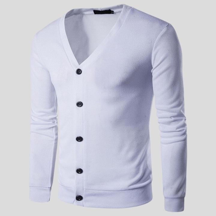 Clifford – Schlichter lässiger Herrenpullover-Jacke
