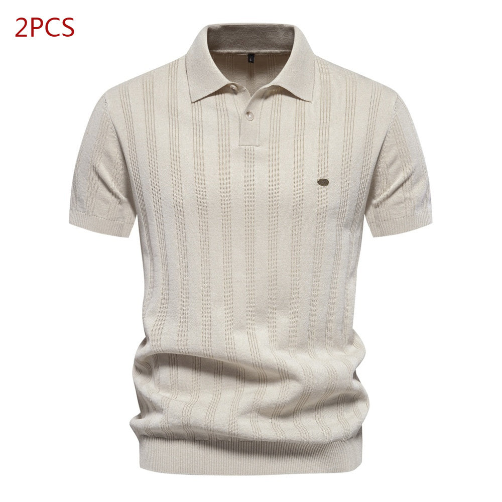 Joe – Casual men's top with zipper decoration