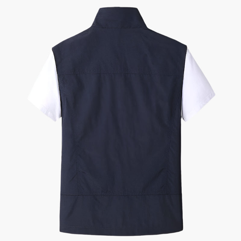 Men's Outdoor Vest – Modern Sleeveless Casual Vest for Everyday & Activities