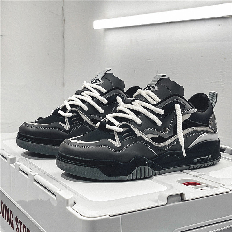Karl – Retro casual shoes with height increase and non-slip design