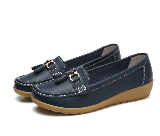 Dominic – Oversized Flat-Bottom Casual Shoes