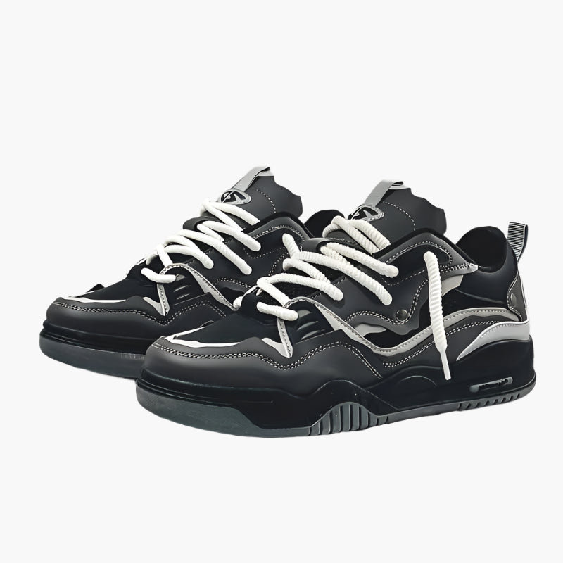 Herren Sneaker Low Streetwear Chunky Freizeitschuhe für Herbst und Sport