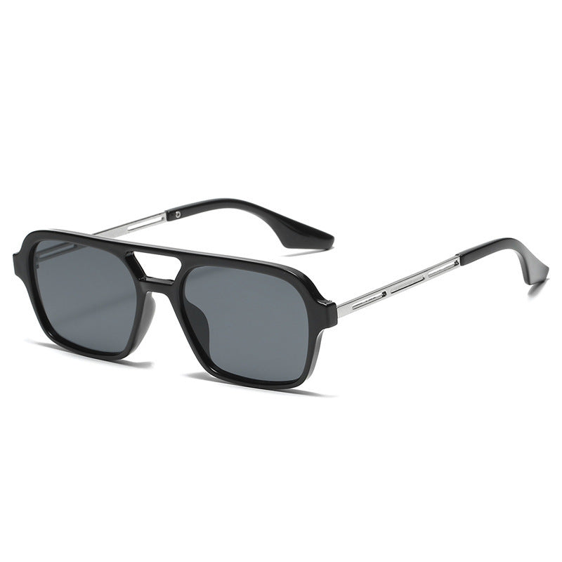 Damen Oversize-Quadrat-Sonnenbrille – Modische Statement-Sonnenbrille für Alltag & Freizeit