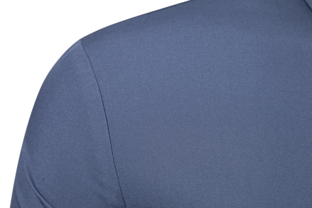 Christina – Casual long-sleeve shirt with color-coordinated design