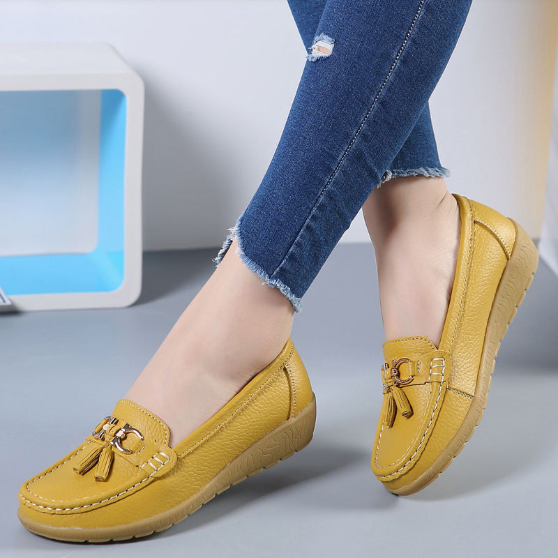 Dominic – Oversized Flat-Bottom Casual Shoes