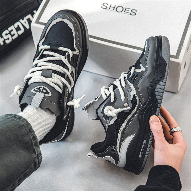 Karl – Retro casual shoes with height increase and non-slip design