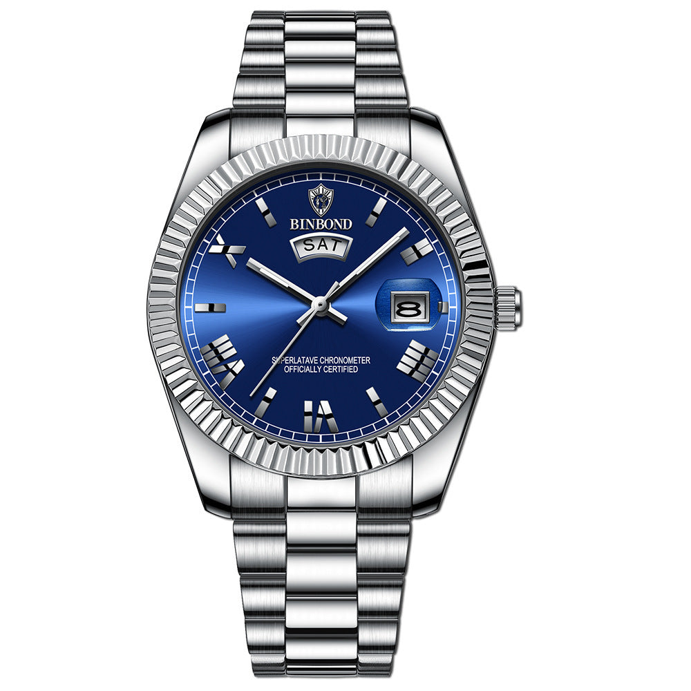Men's Luxury Business Quartz Watch – Elegant Analog Dress Watch for Everyday & Occasion