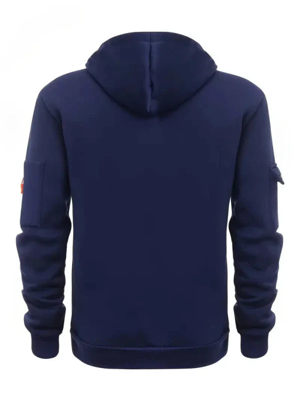 Herren Kapuzenpullover Artemis – Funktioneller Streetwear Hoodie mit Taschen und Reißverschluss