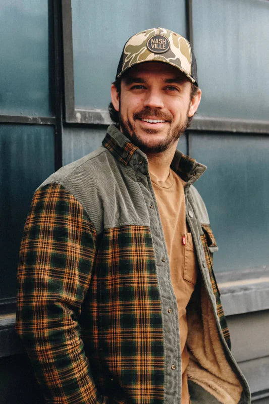 Herren Outdoor Freizeit Hemdjacke mit Fleece-Futter – Klassischer Karomuster Stil für Abenteuer und Alltag