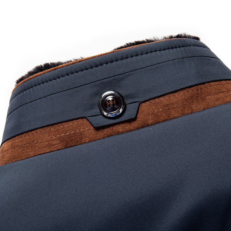 Men's quilted jacket in elegant business style – perfect for everyday and office use