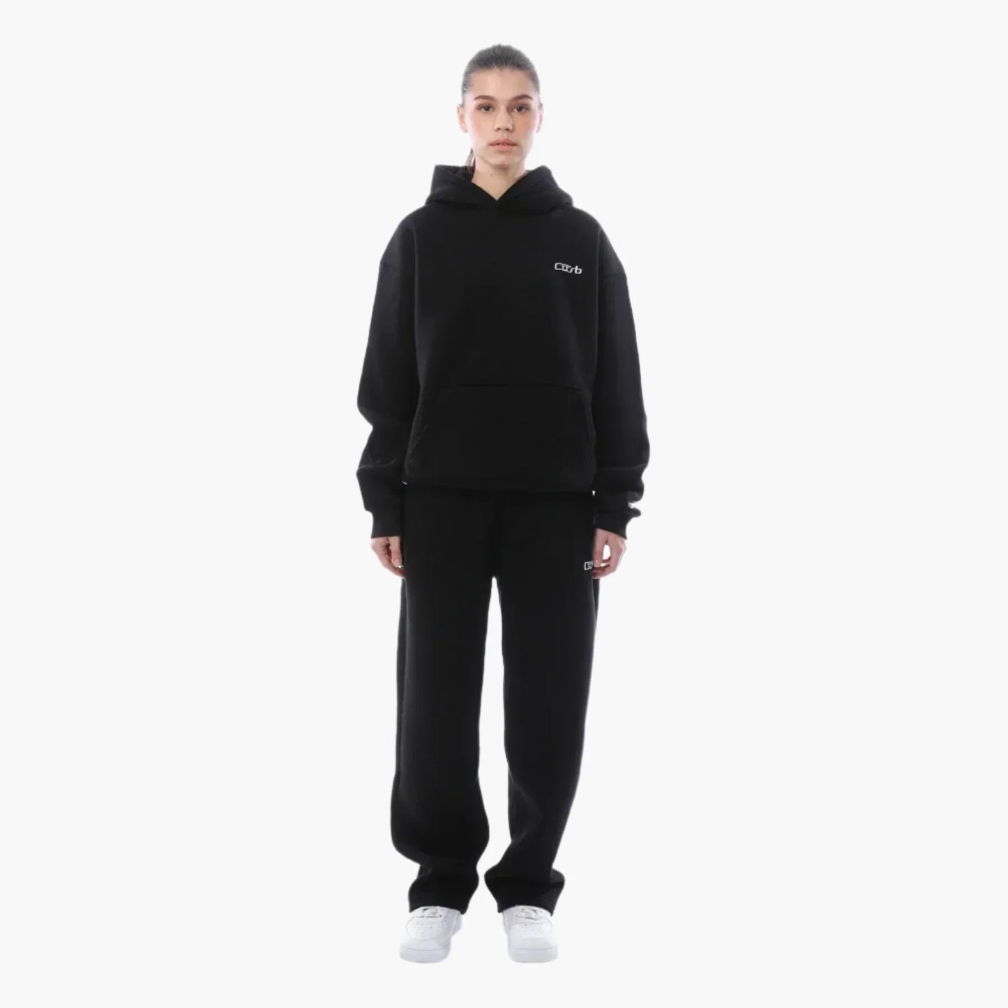 Damen Freizeit-Sweatshirt Set – Lockerer Hoodie & Jogginghose für Alltag, Sport und Streetwear