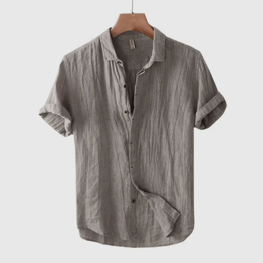 Stephen – Entspannte Herren-Leinenshirt