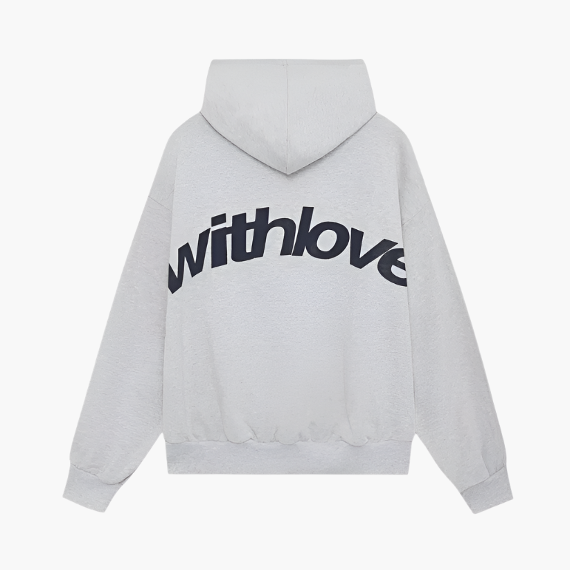 Unisex Streetstyle Hoodie mit Grafik-Rückendruck und modernem Schriftzug – Relaxed Fit für Damen und Herren