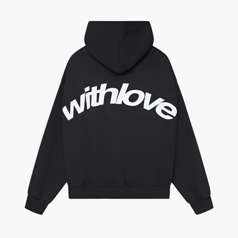 Unisex Streetstyle Hoodie mit Grafik-Rückendruck und modernem Schriftzug – Relaxed Fit für Damen und Herren