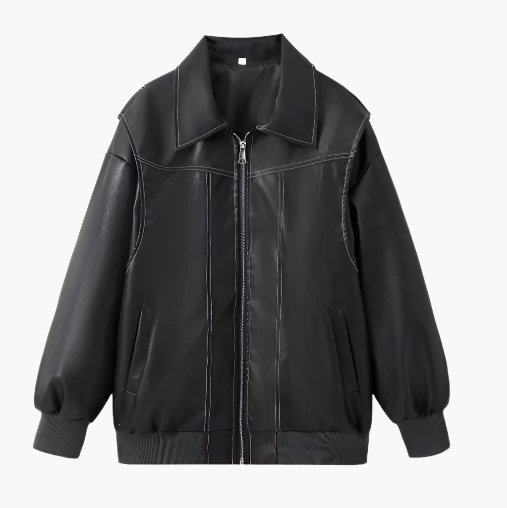 Damen Oversized Bomberjacke Streetstyle Übergangsjacke für Freizeit & Alltag