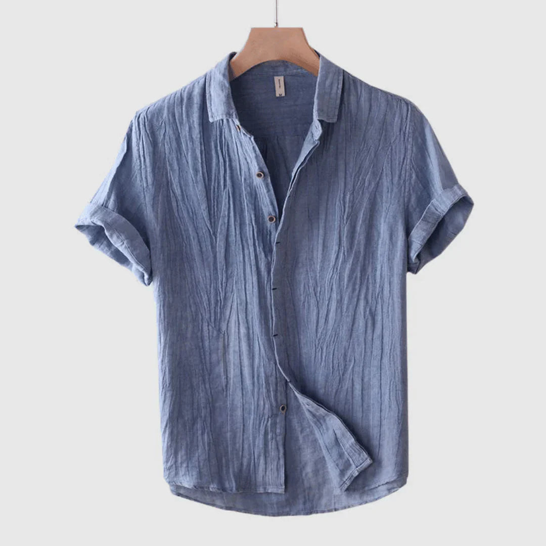 Stephen – Entspannte Herren-Leinenshirt