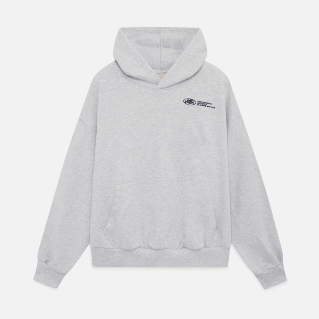 Unisex Oversize Streetwear Hoodie mit Kapuze und Schriftzug – Lässiger Urban Look für Alltag und Freizeit