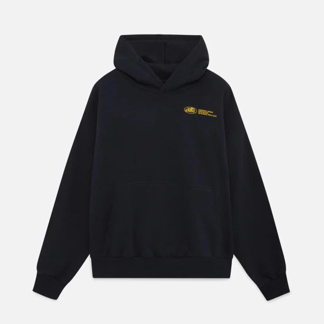 Unisex Oversize Streetwear Hoodie mit Kapuze und Schriftzug – Lässiger Urban Look für Alltag und Freizeit