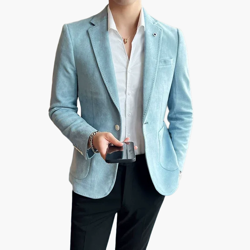 Herren Business Freizeit Blazer Modern Slim Fit Sakko für Büro und Events