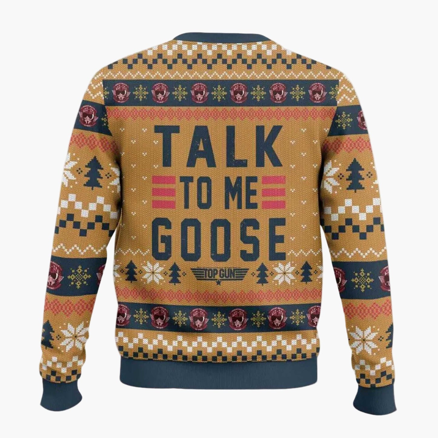 Unisex Weihnachtspullover mit Gans-Motiv und lustigem Spruch – Ugly Christmas Sweater für Damen und Herren