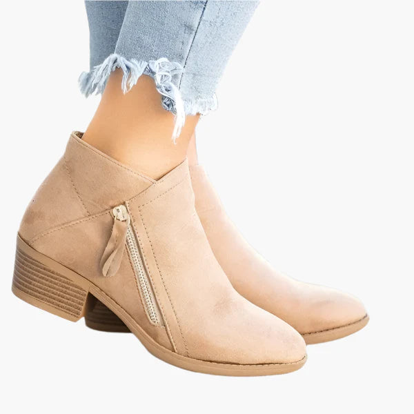 Damen Orthopädische Vintage-Stiefeletten für Alltag und Komfort