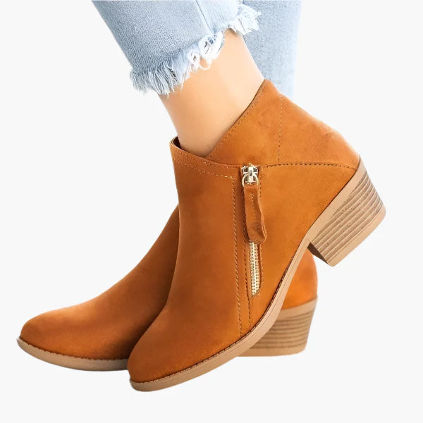 Damen Orthopädische Vintage-Stiefeletten für Alltag und Komfort