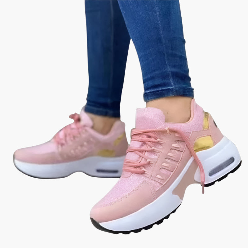 Damen Sneaker Orthopädisch Komfort Alltag Sportstil
