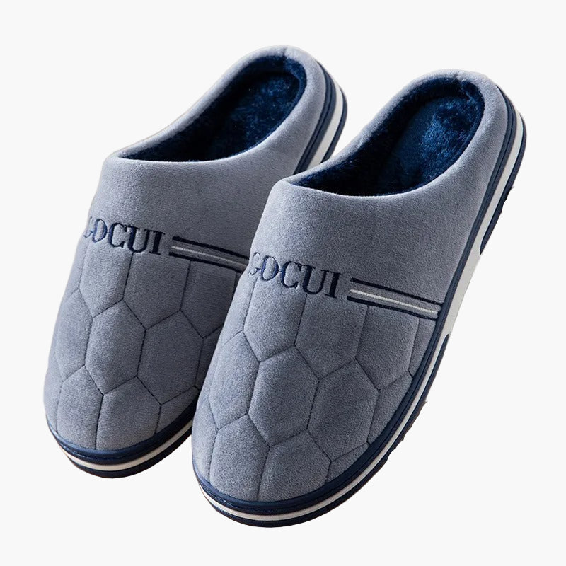 Men's Slippers Comfort Warm Padded – Non-slip Winter Slippers